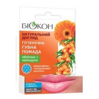 Гигиеническая губная помада Биокон Облепиха+Календула, 4.6 г